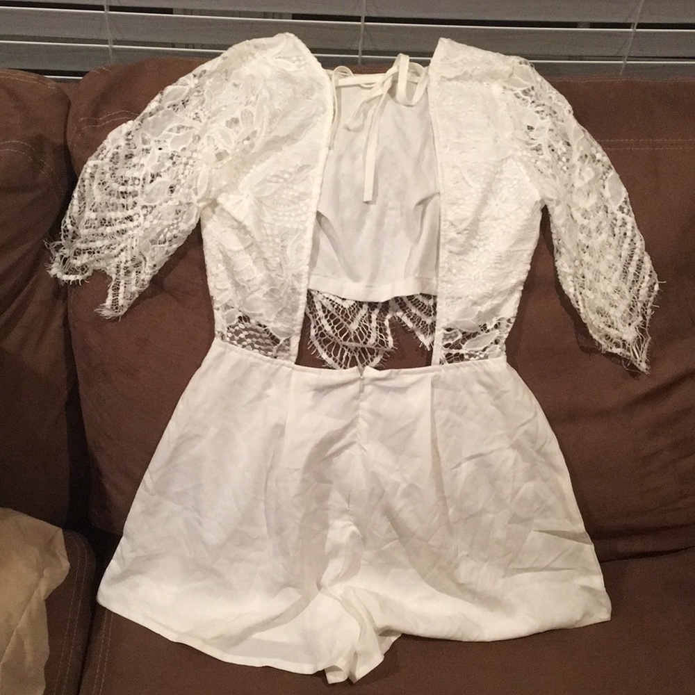 White romper